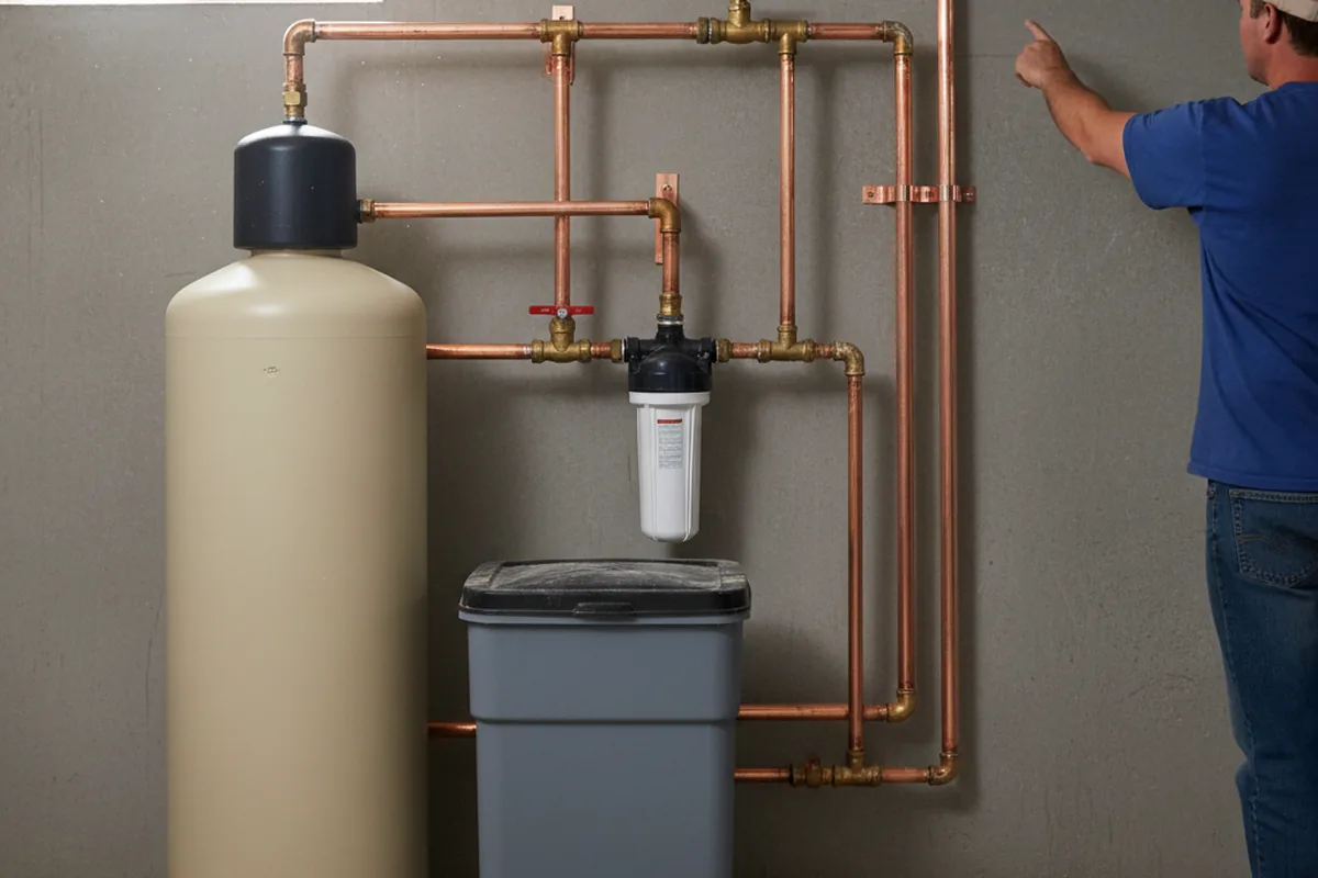 Whole-house water treatment system installed in Osterville
